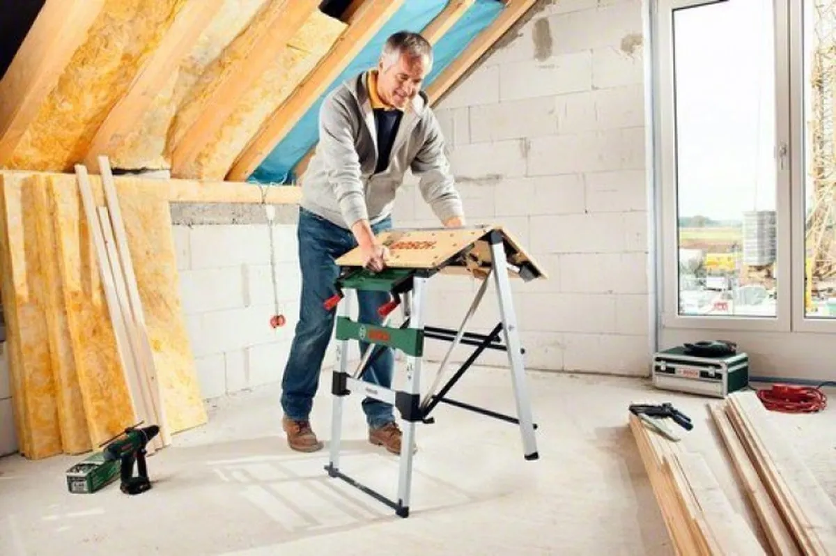 Bosch PWB 600 Werktafel - 4 Spanklauwen - afbeelding 6 van 6