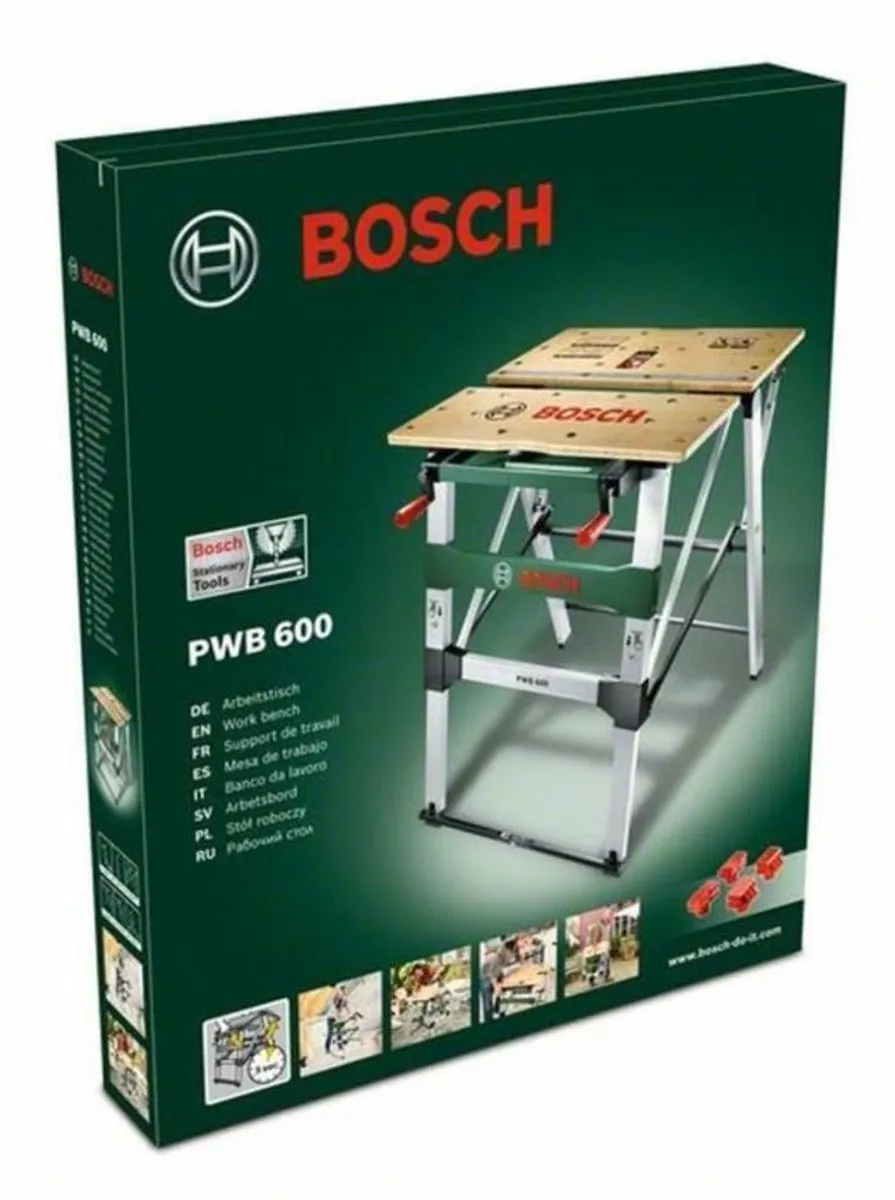 Bosch PWB 600 Werktafel - 4 Spanklauwen