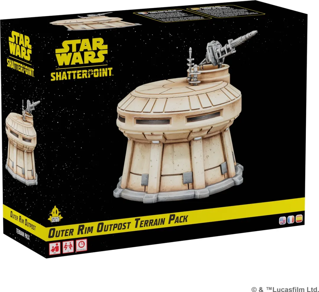 Atomic Mass Games Star Wars Shatterpoint Outer Rim Outpost Terreinpak SWP60