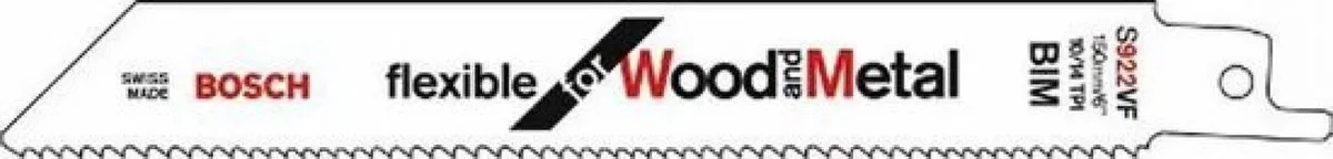 Bosch Reciprozaagblad S 922 VF - 5 Stuks - afbeelding 6 van 6