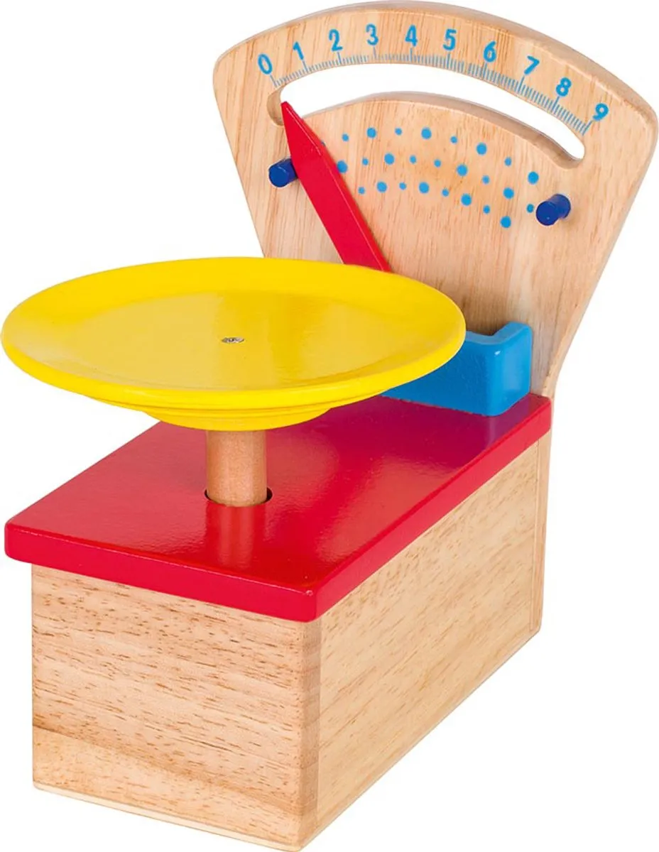 Goki Weegschaal Hout - Meerkleurig