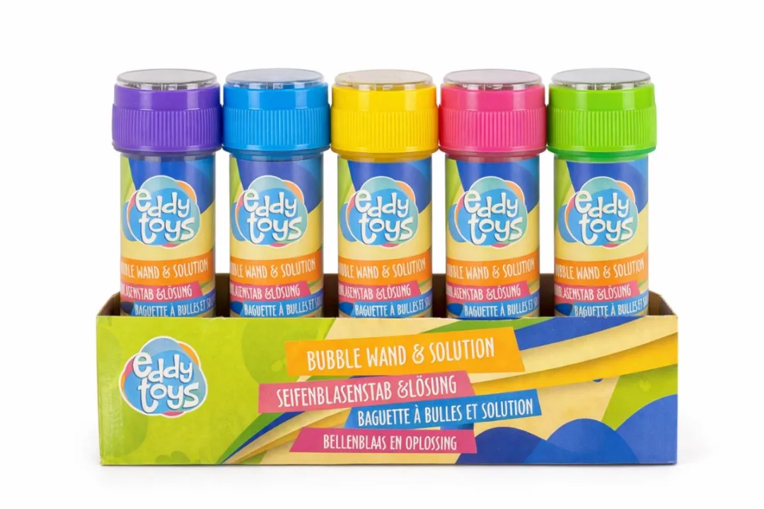 Eddy Toys Bellenblaas Set 5 Stuks - 50ml