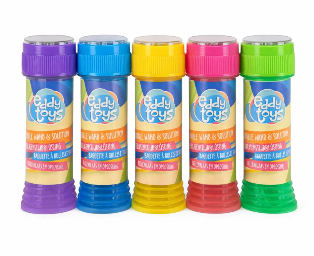Eddy Toys Bellenblaas Set 5 Stuks