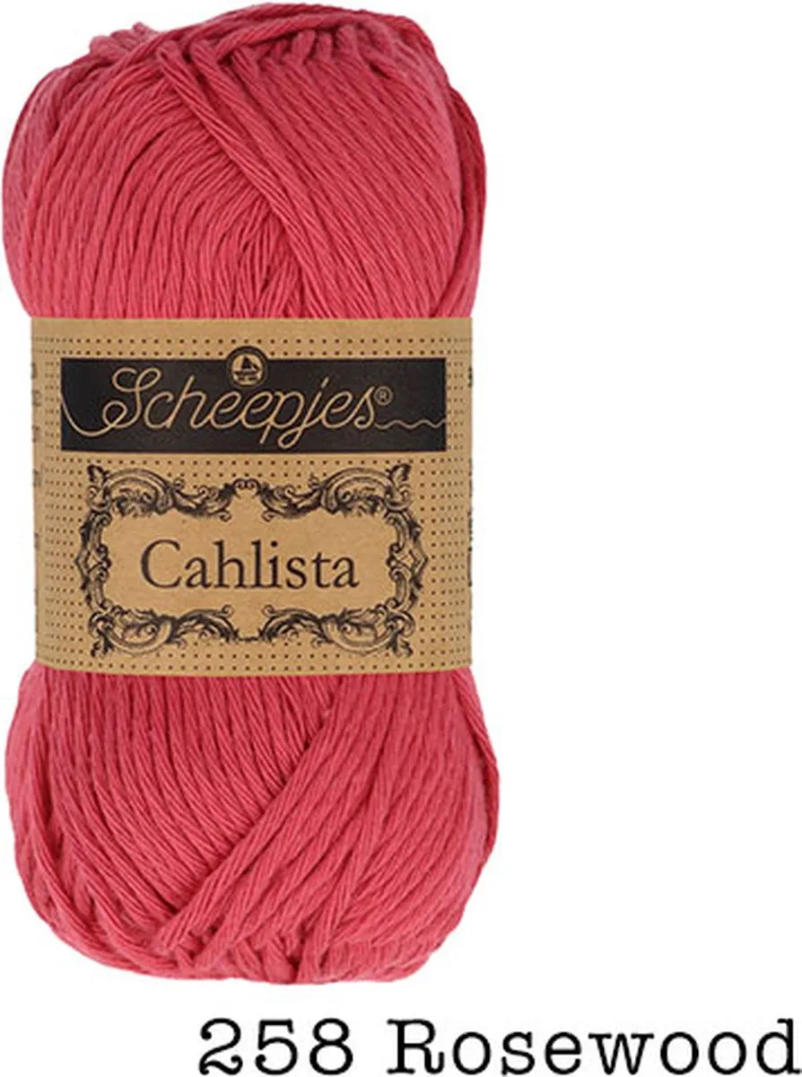 Scheepjes Cahlista Rosewood (258) Wol