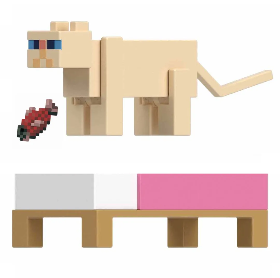 Minecraft JCN30 Persian Cat Figuur