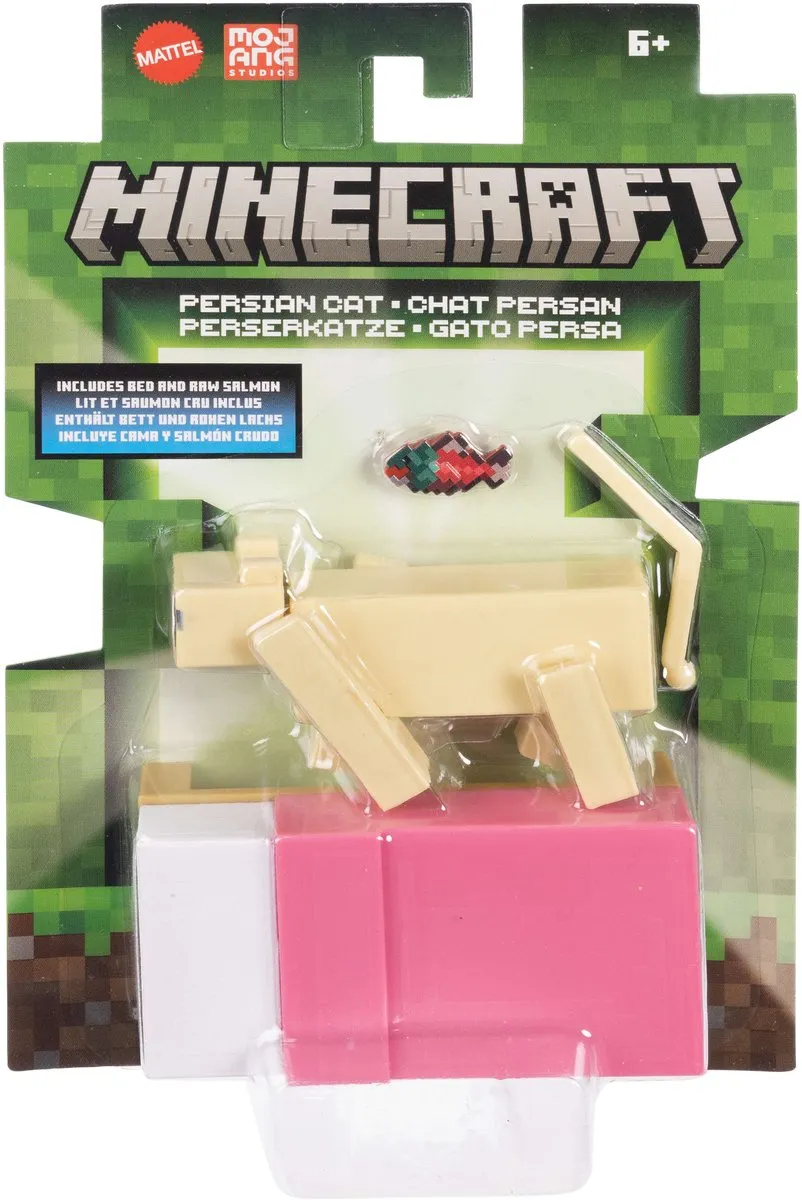 Minecraft JCN30 Persian Cat Figuur - Multicolor