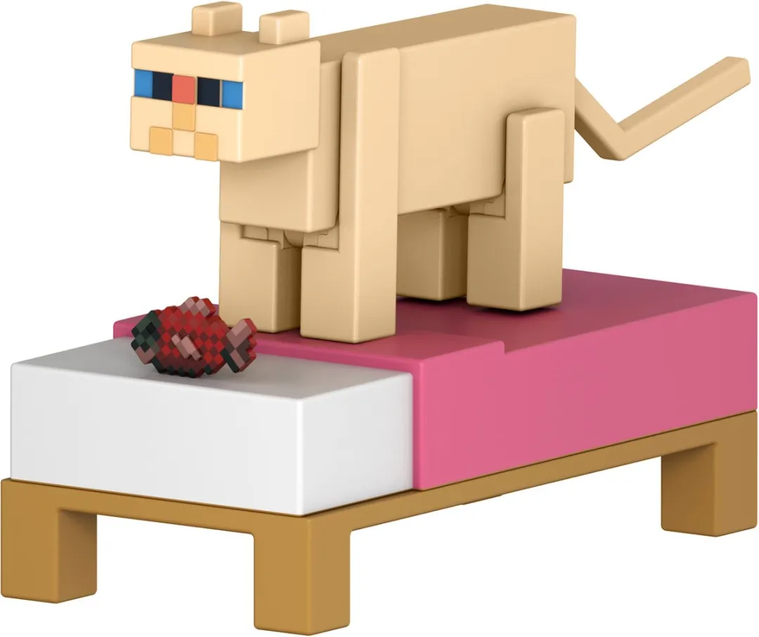 Minecraft JCN30 Persian Cat Figuur - Multicolor