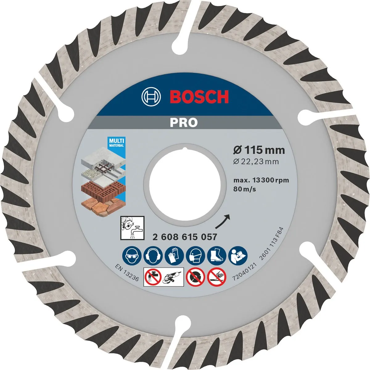 Bosch Diamantschijf Universal 115/22,23