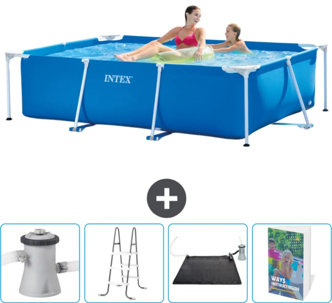 Intex Frame Zwembad 220x150x60cm Blauw