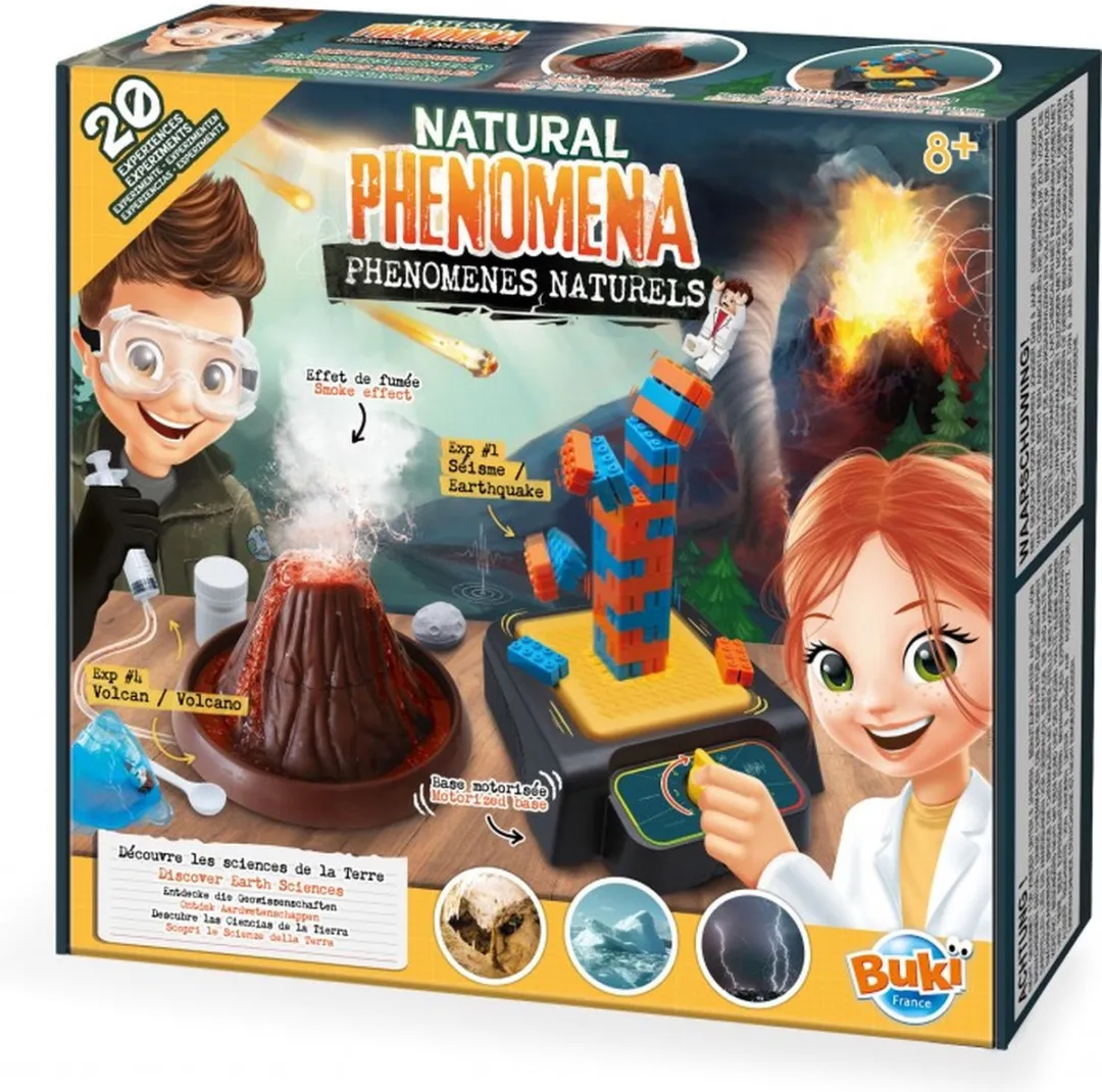 Buki Simuleer Natuurrampen Experimenteren