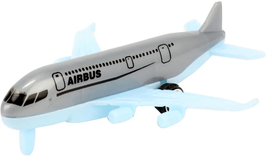 Toi-Toys Airbus Vliegtuigen 3 Stuks