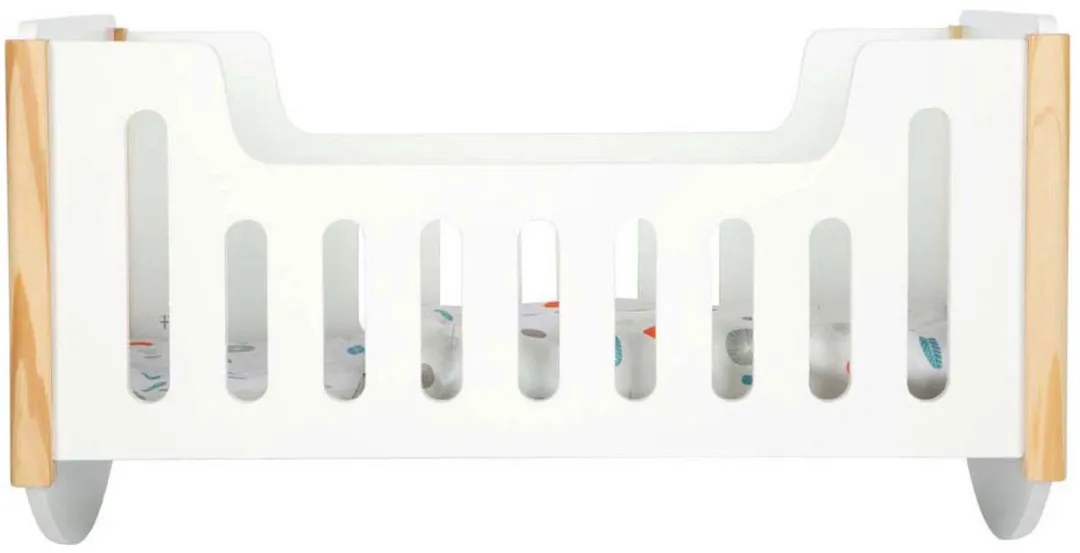 Small Foot - Houten Poppenbed Wit Little Button