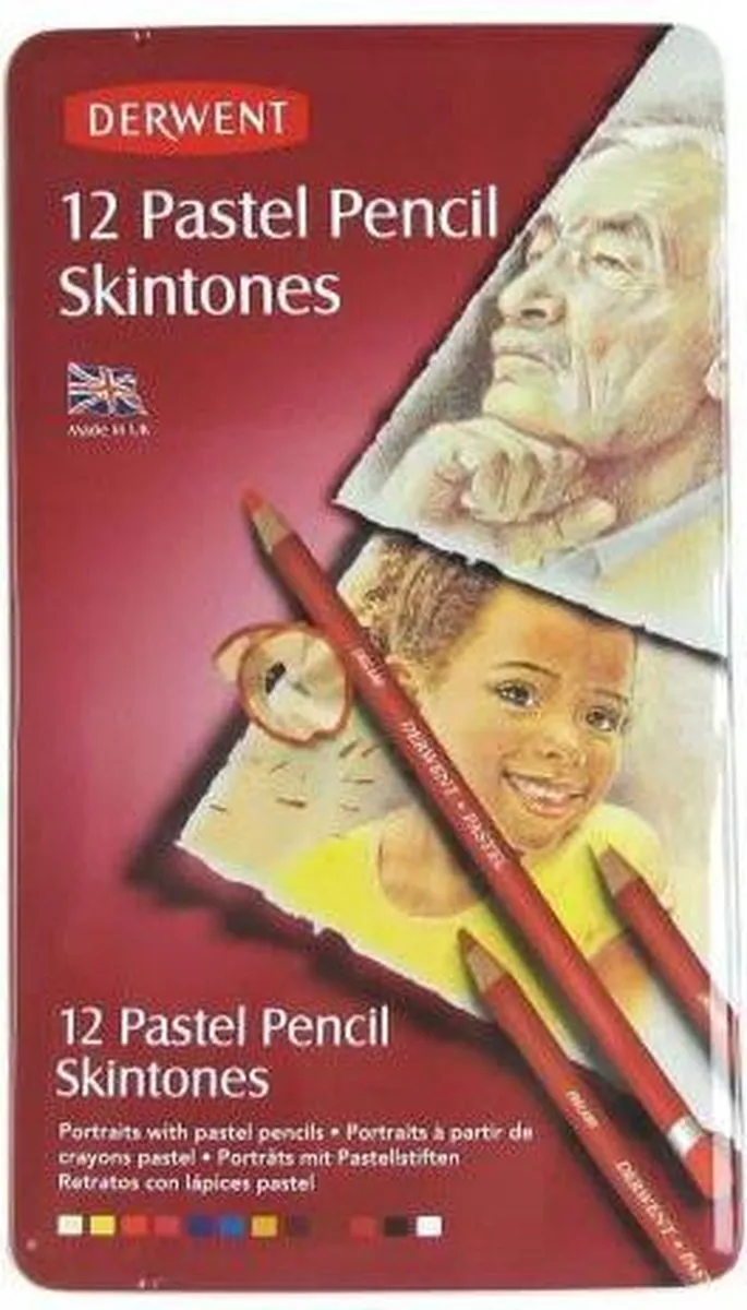 Derwent Pastel Potloden Skintones