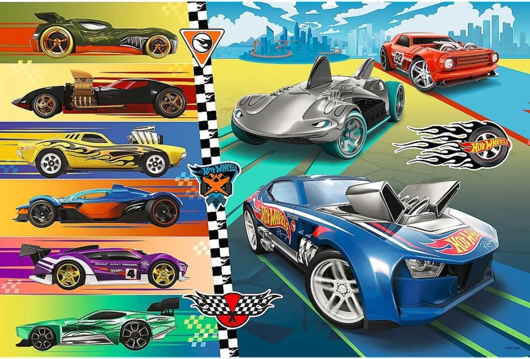 Trefl Hot Wheels Maxi Puzzel 24 Stuks