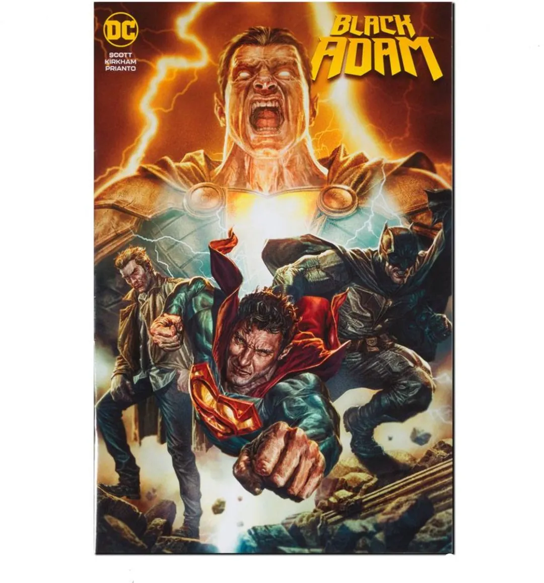 DC Black Adam Page Punchers Action Figure Superman 18 cm