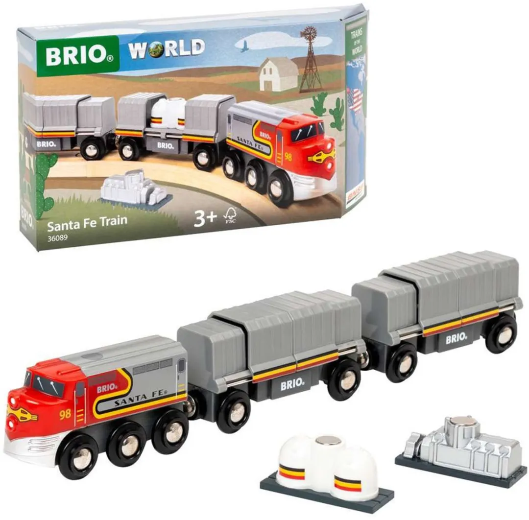 BRIO Santa Fe Trein Houten Speelgoed 63608900