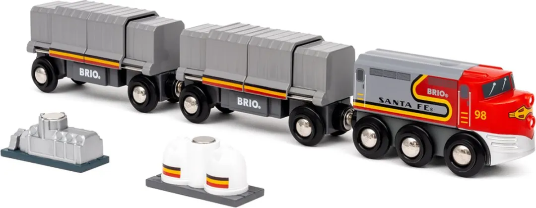 BRIO Santa Fe Trein Houten Speelgoed 63608900 - Meerkleurig