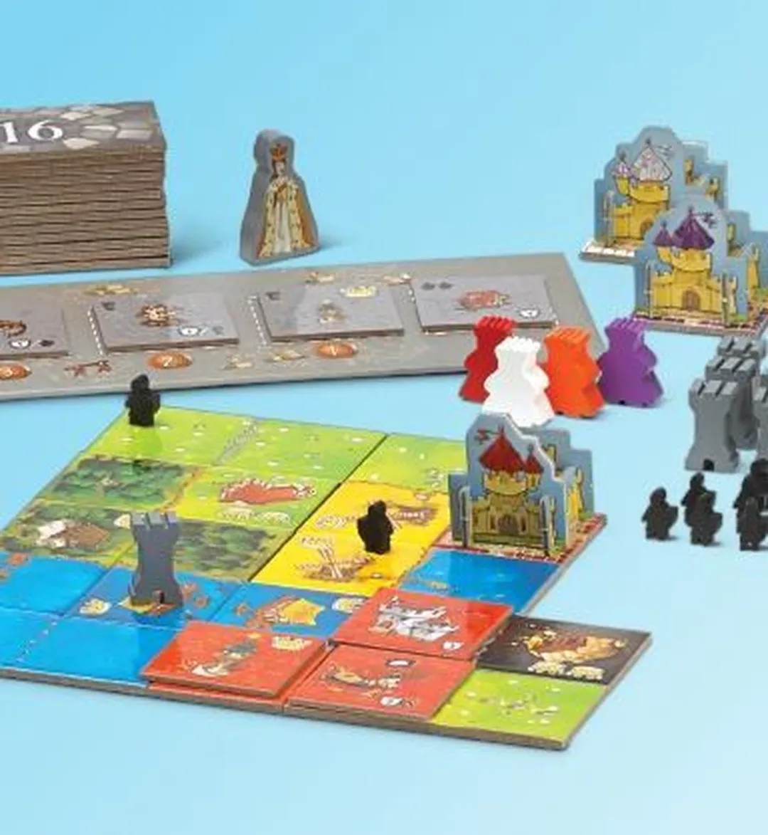 Geronimo Games Queendomino Strategisch Bordspel 2-4 Spelers
