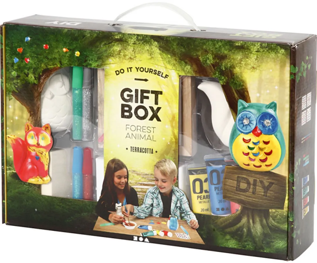 Creativ Company Bosdieren Verven Cadeaubox