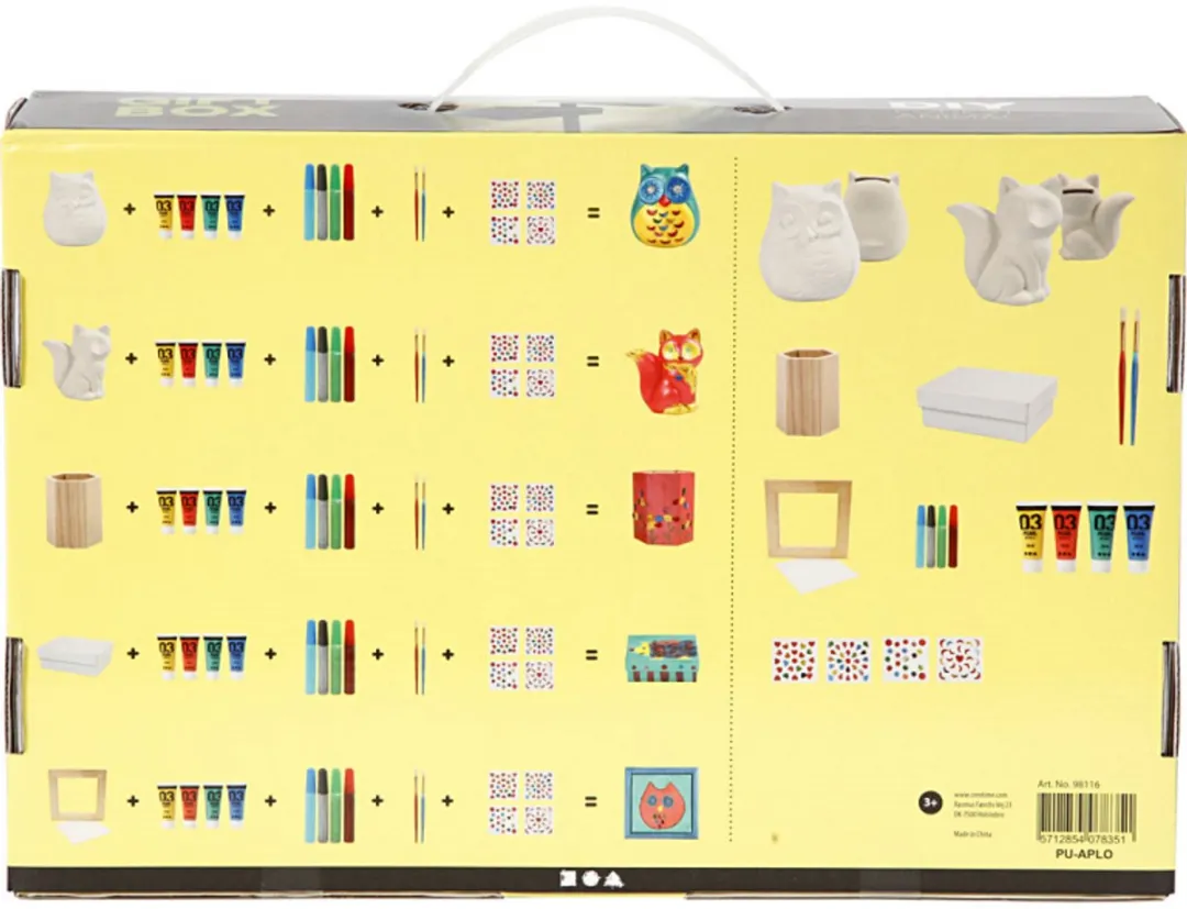 Creativ Company Bosdieren Verven Cadeaubox - Multi