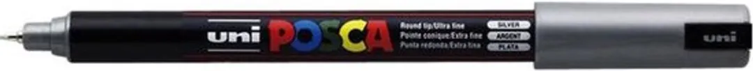 Posca PC1MR EF Zilver Verfstiften - 6 Stuks