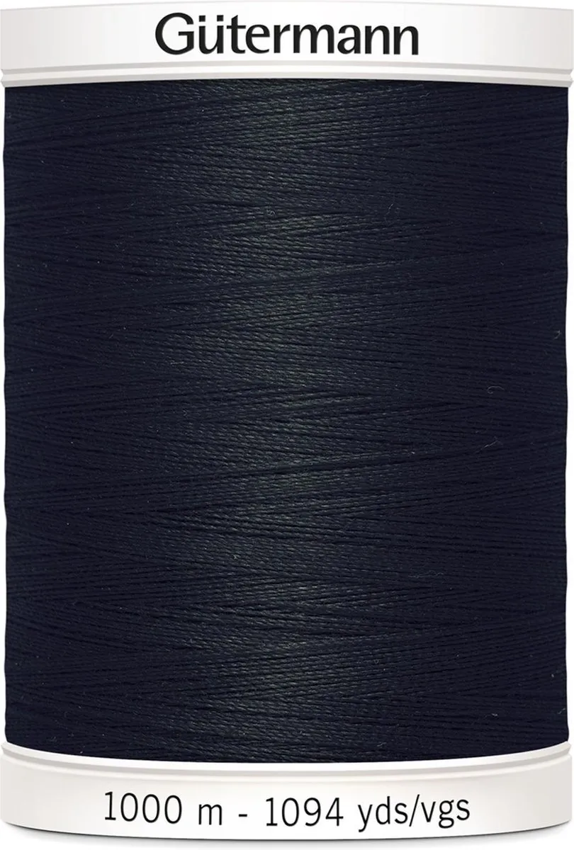 Gutermann Polyester Naaigaren 1000m - Zwart