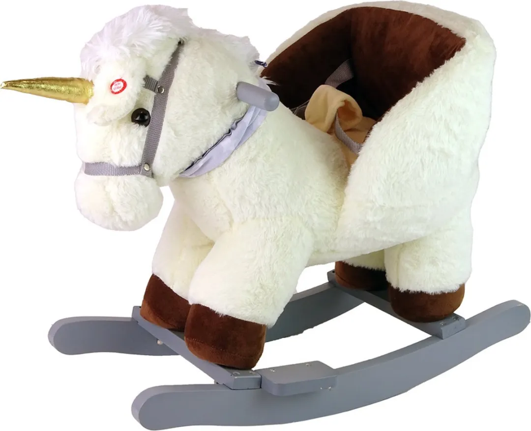 Lean Toys Hobbelpaard Wipstoel Eenhoorn 15633