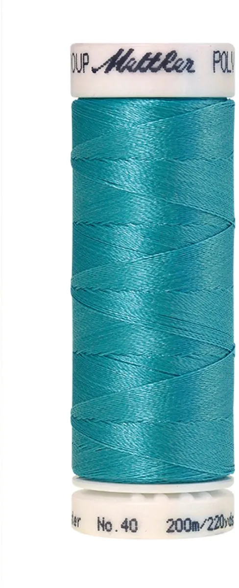 Amann Mettler Polysheen Borduurgaren 200m - Blauw