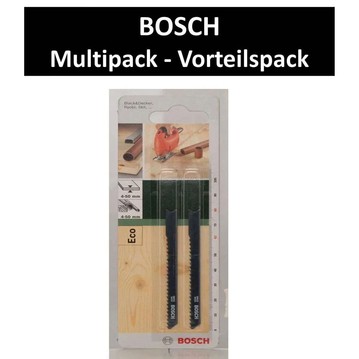 Bosch UE 11 H Eco Wood Decoupeerzaagblad - Hout