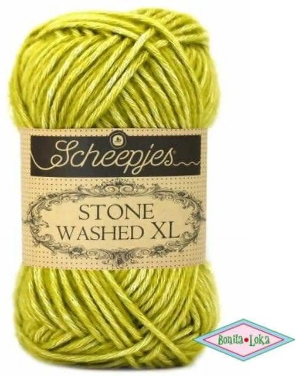 Scheepjes Stone Washed XL 50g - Lemon Quartz