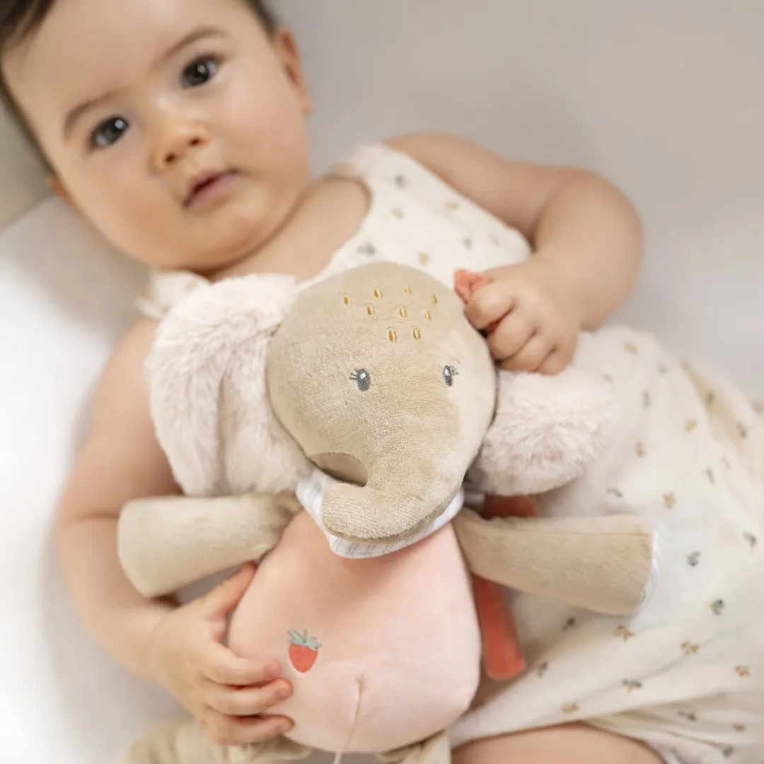 Nattou FLO Ernest & Oli Knuffel Olifant 29cm - Roze