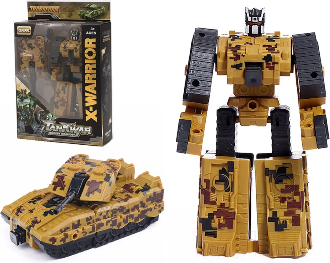 YJ Toys X-Warrior 16AB Transformerende Tank/Robot
