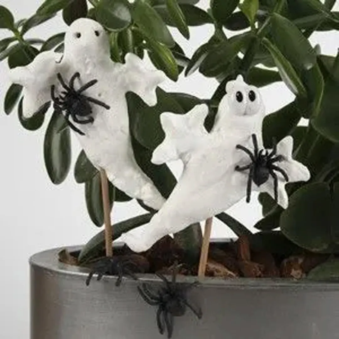 Creativ Company Realistische Spinnen - 10 Stuks Zwart