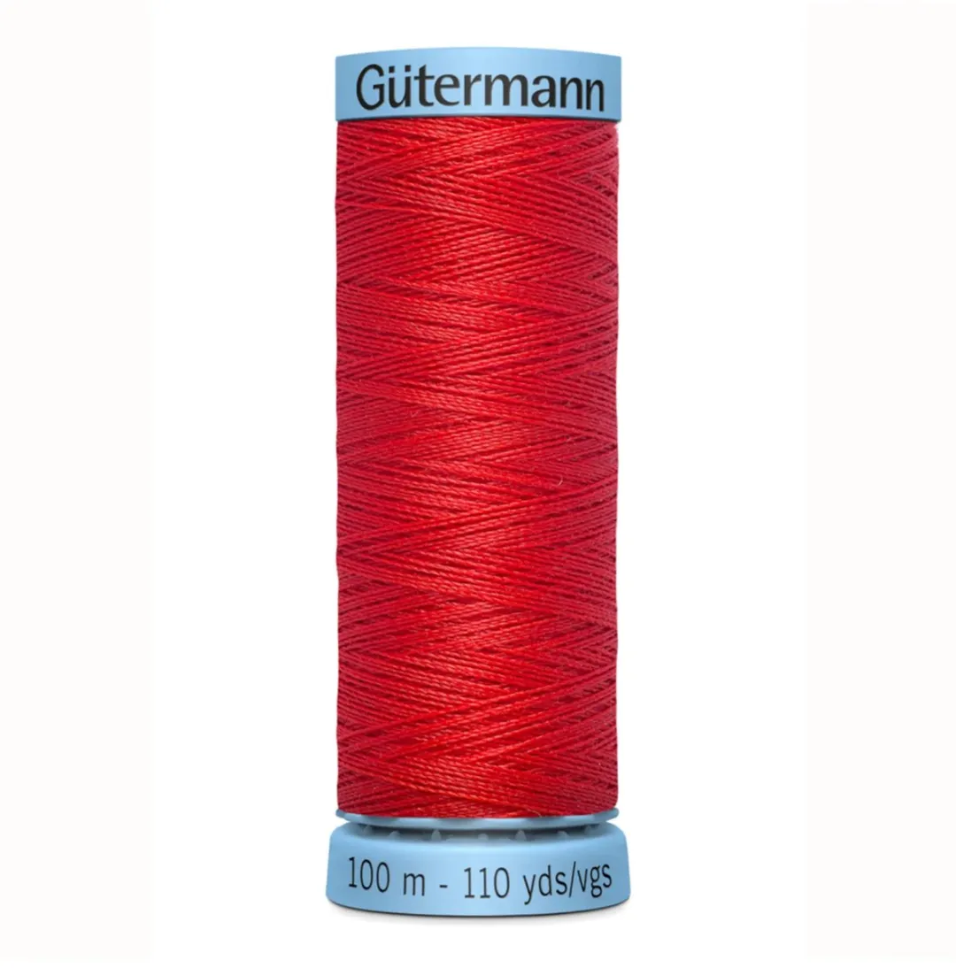 Gutermann Zijde Garen 100m - Zwart/Grijs/Wit