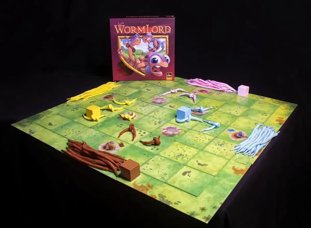 Geronimo Games Sit Down! Wormlord Strategisch Bordspel - 2-4 Spelers
