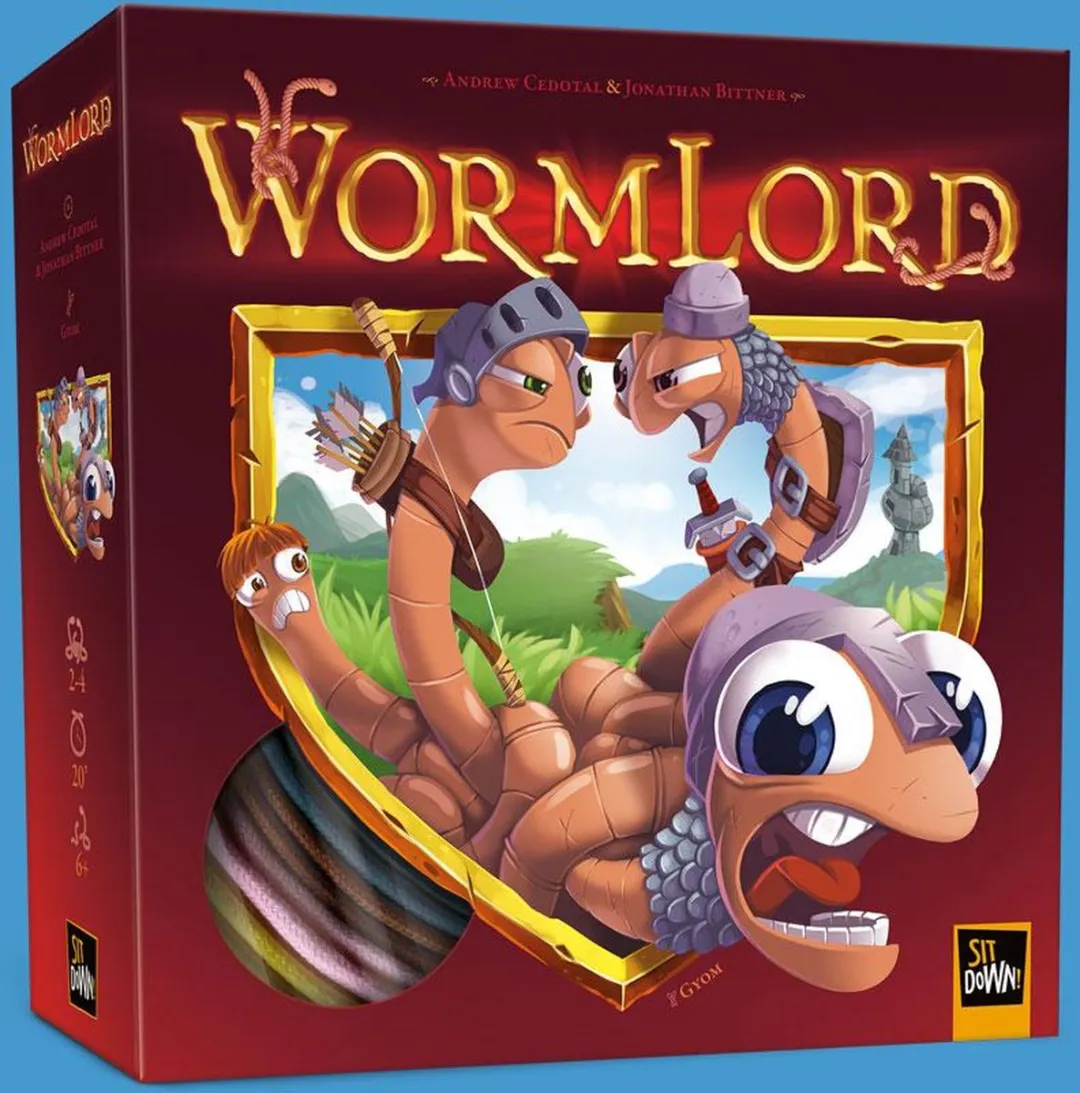 Geronimo Games Sit Down! Wormlord Strategisch Bordspel - 2-4 Spelers