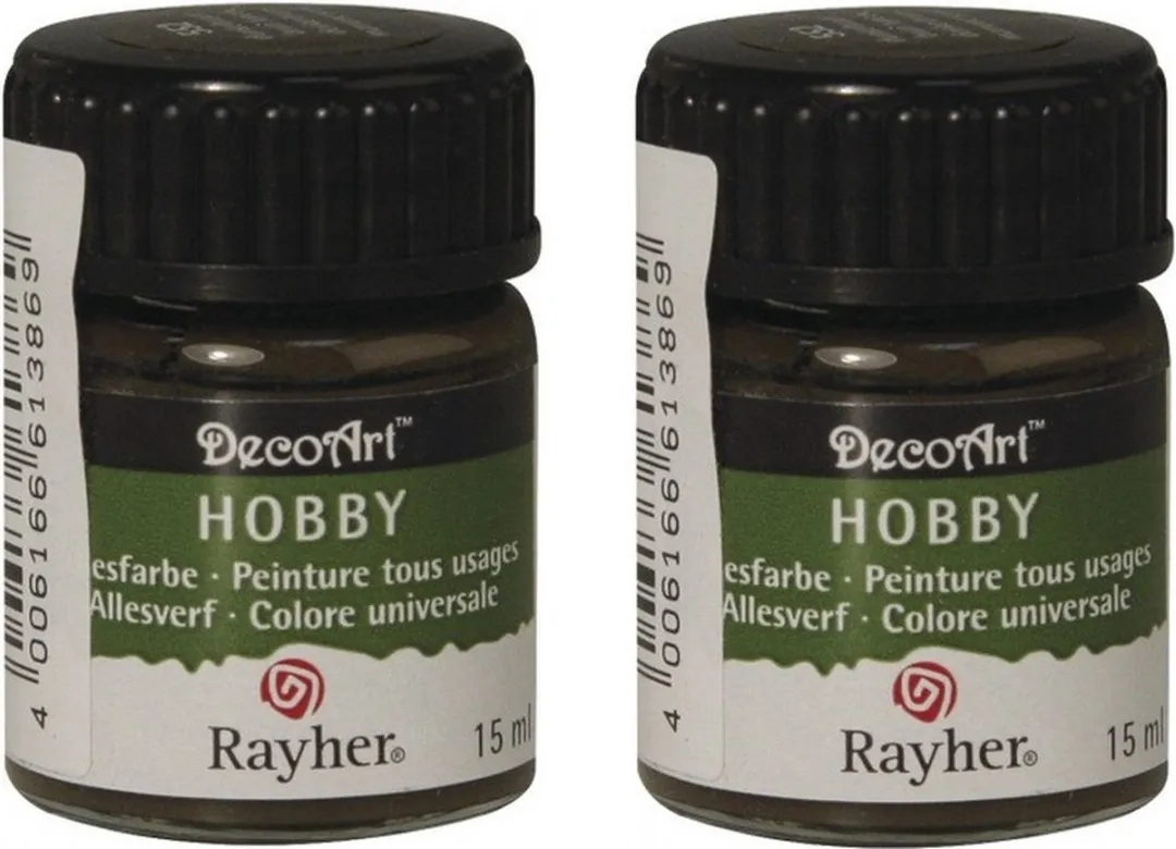 Rayher Acrylverf Bruin 15ml