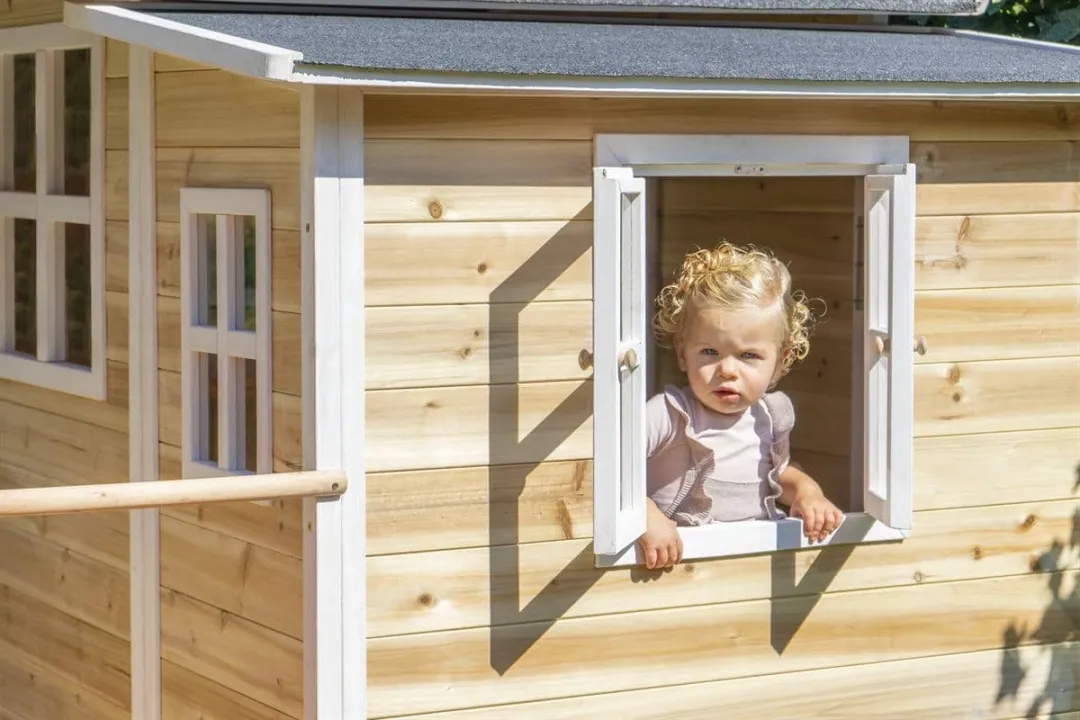 EXIT Toys Loft 750 Houten Speelhuis - Grijs