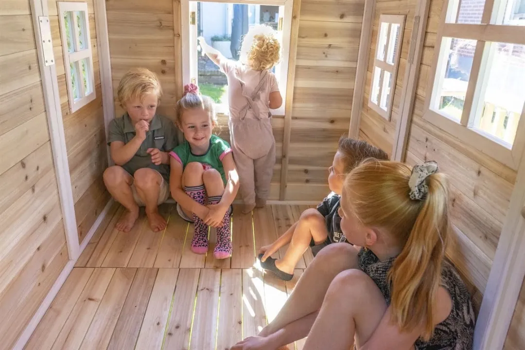 EXIT Toys Loft 750 Houten Speelhuis - Grijs
