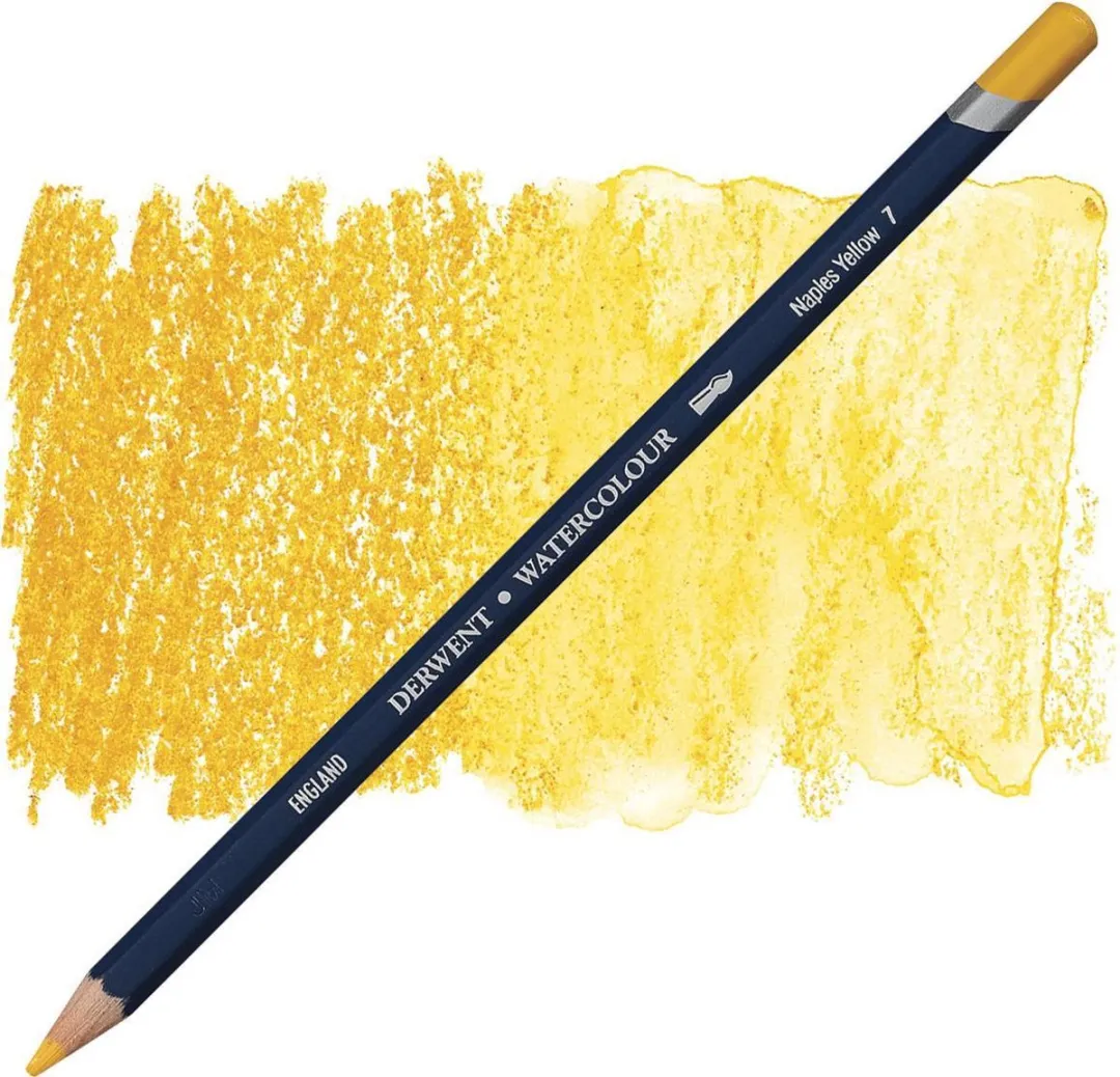 Derwent Watercolor Potlood Naples Yellow 7
