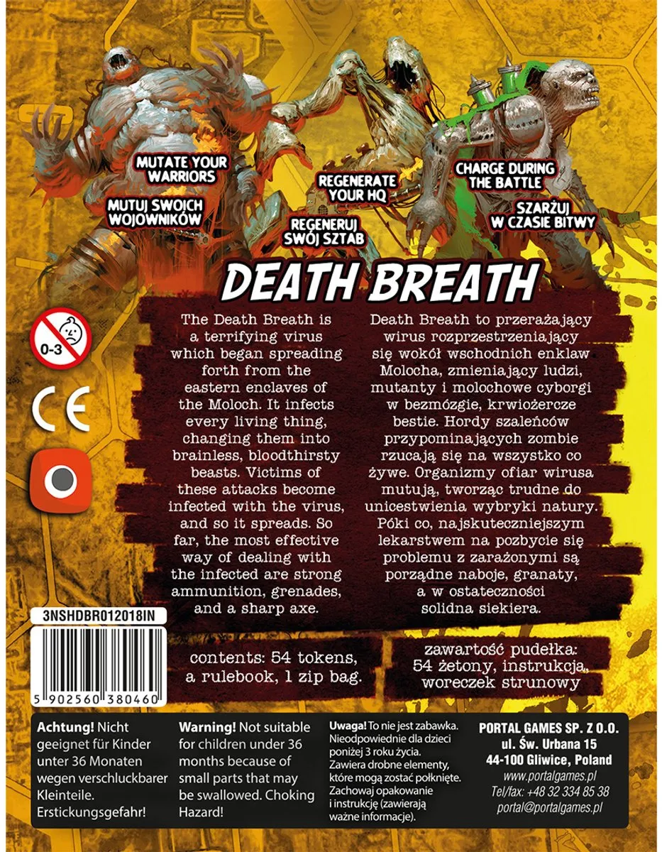 Portal Games Neuroshima HEX 3.0 Death Breath Uitbreiding