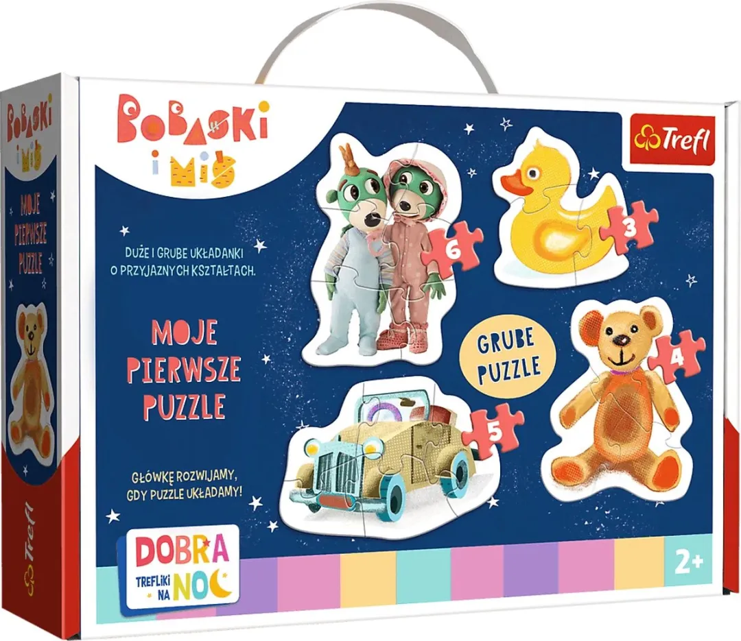 Trefl Baby Puzzel Bobaski 18 Stuks