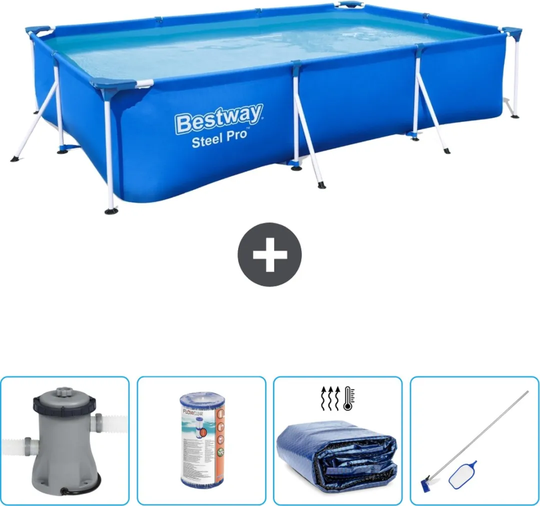 Bestway Steel Pro Zwembad 300x201x66cm
