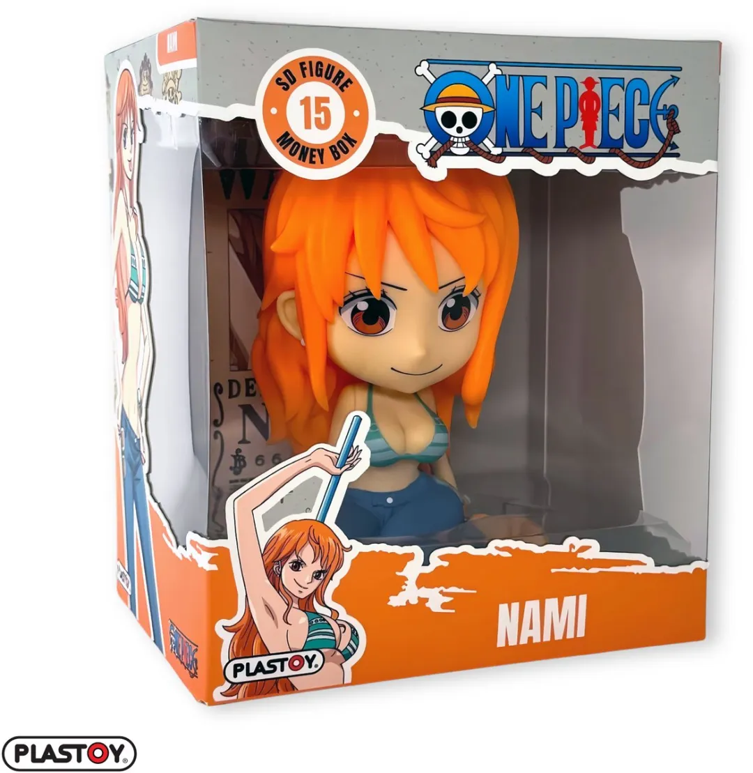 Plastoy One Piece Nami Spaarpot - Veelkleurig