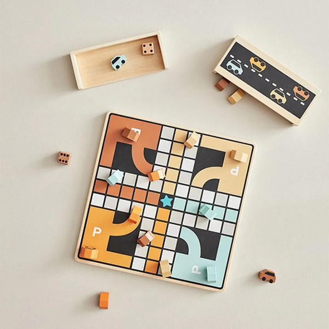Kids Concept Ludo Aiden Bordspel - 4 Spelers