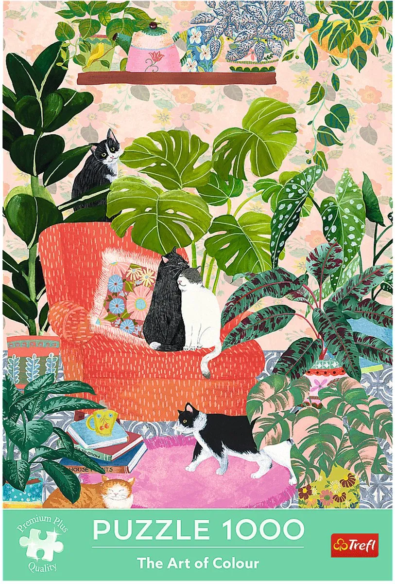 Trefl puzzel 1000 stukjes - Premium Plus Home Sweet Home modern FSC.