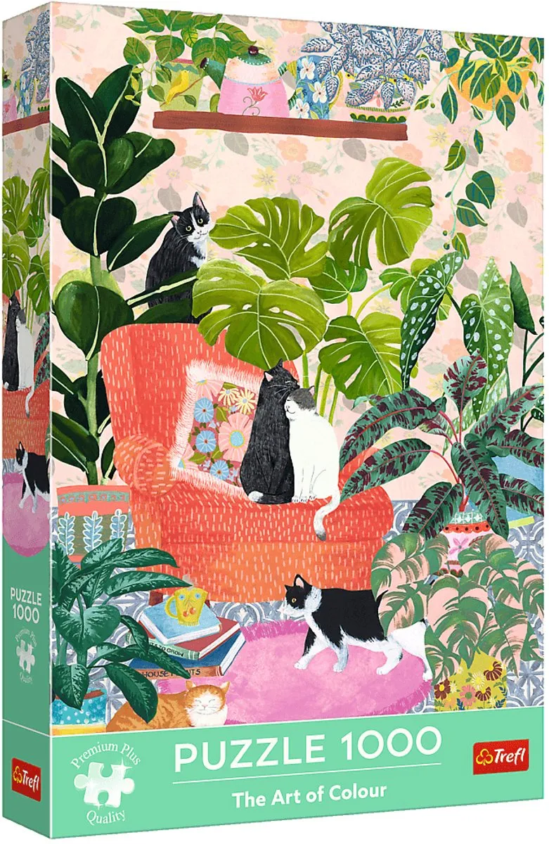 Trefl puzzel 1000 stukjes - Premium Plus Home Sweet Home modern FSC.