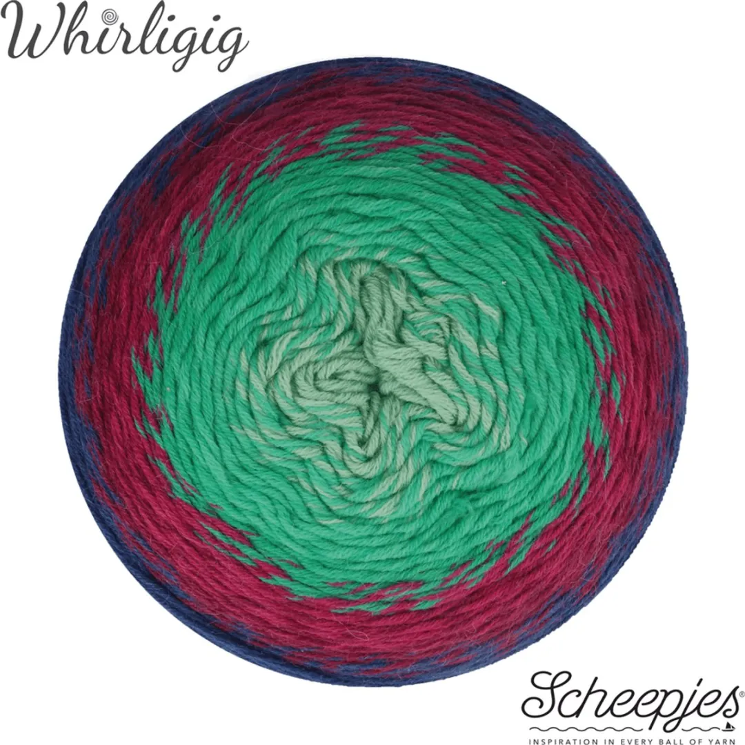 Scheepjes Whirligig 450g - Sapphire to Jade