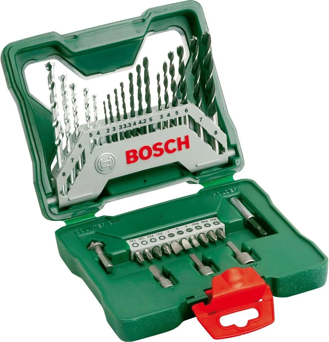 Bosch X-Line Boorset 33-delig - Hout/metaal/steen