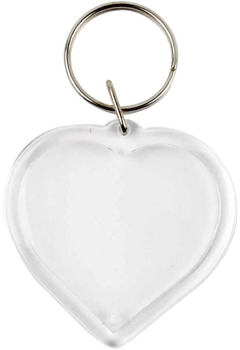 Creativ Company Hart Sleutelhanger 40x40mm